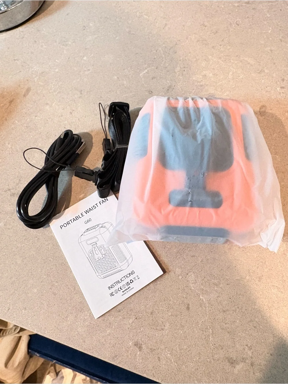 No brand compact orange